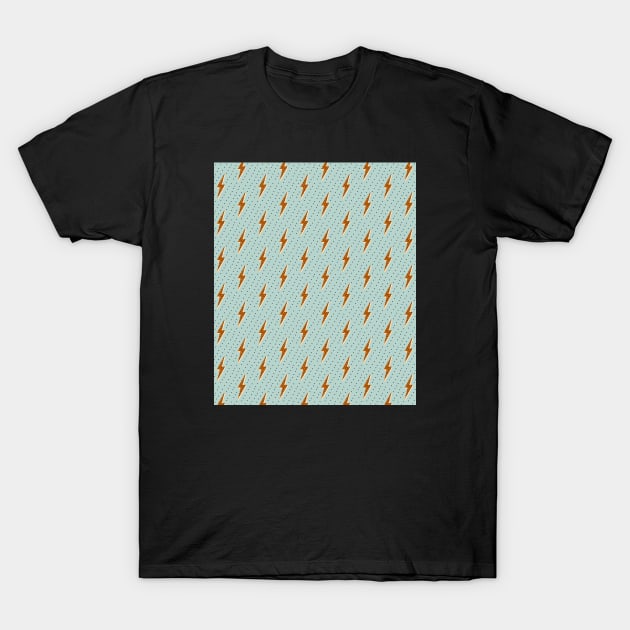 Retro lightning bolt T-Shirt by Milatoo